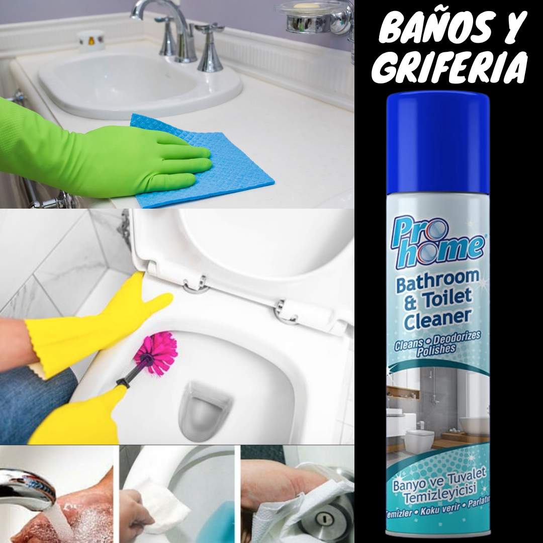PACK DE ESPUMA PRO-HOME LIMPIEZA 3 FRASC