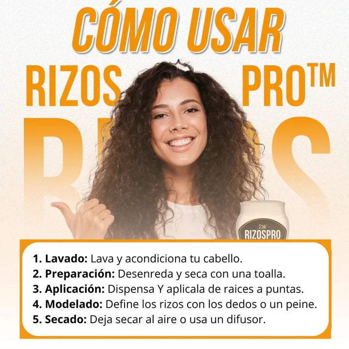 CREMA RIZADORA INSTANTÁNEA - RIZOS PRO