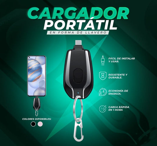 LLAVERO CARGADOR PORTATIL-D