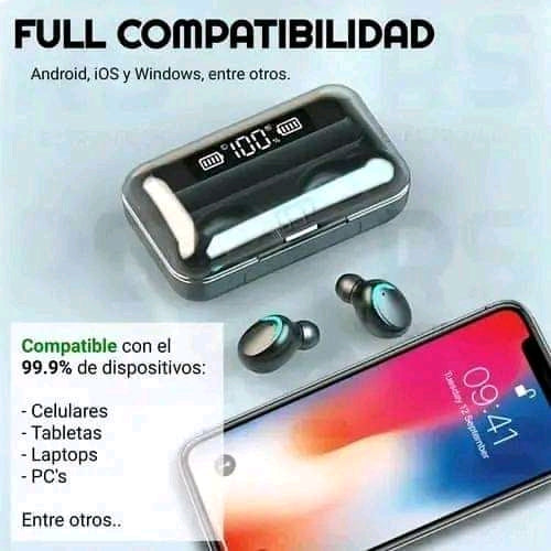 AUDIFONOS F9 5-C TWS - D
