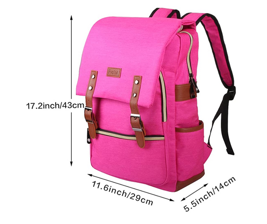 MOCHILA PORTALAPTOP ROSA