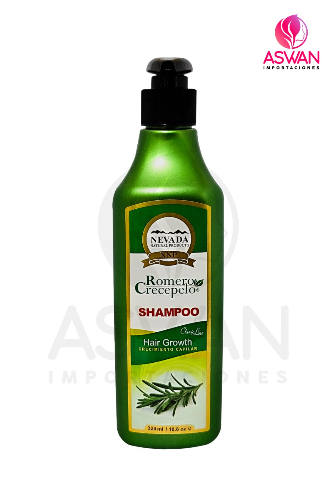 Shampoo Romero Crecepelo + Dexe Black Hair Shampoo 25ml x 10