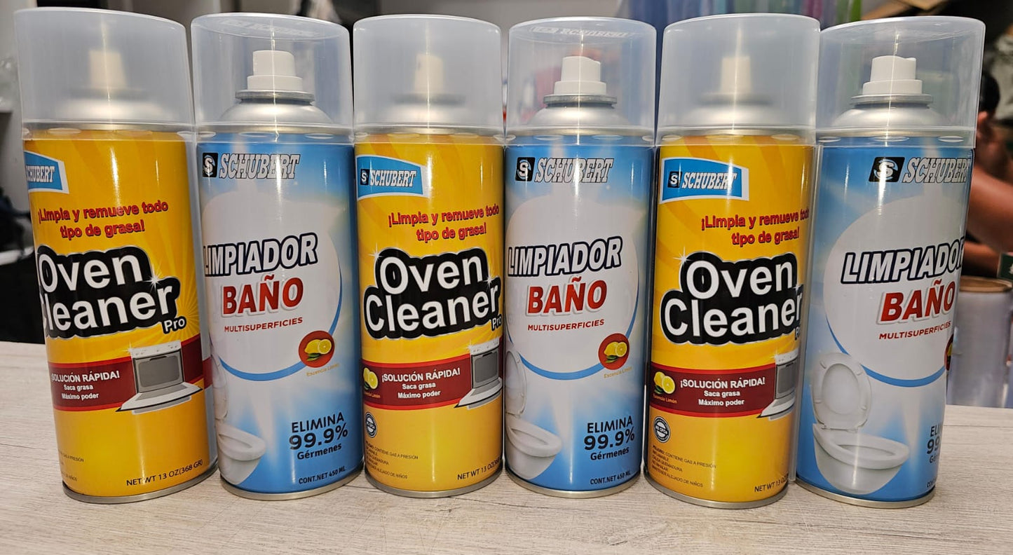 COMBO DE LIMPIEZA OVER CLEANER + ESPUMA