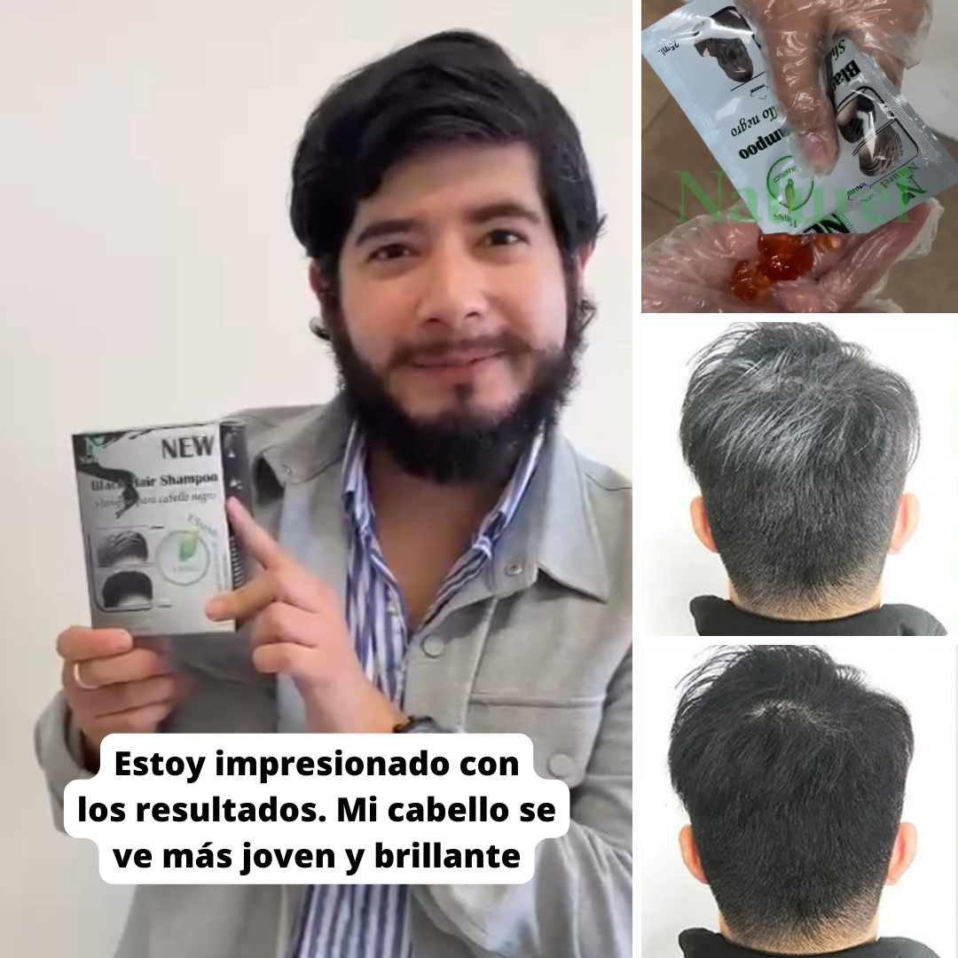 Shampoo Anticanas negro Naturel