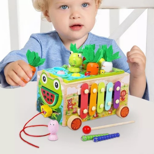 Juguete Montessori xilofono
